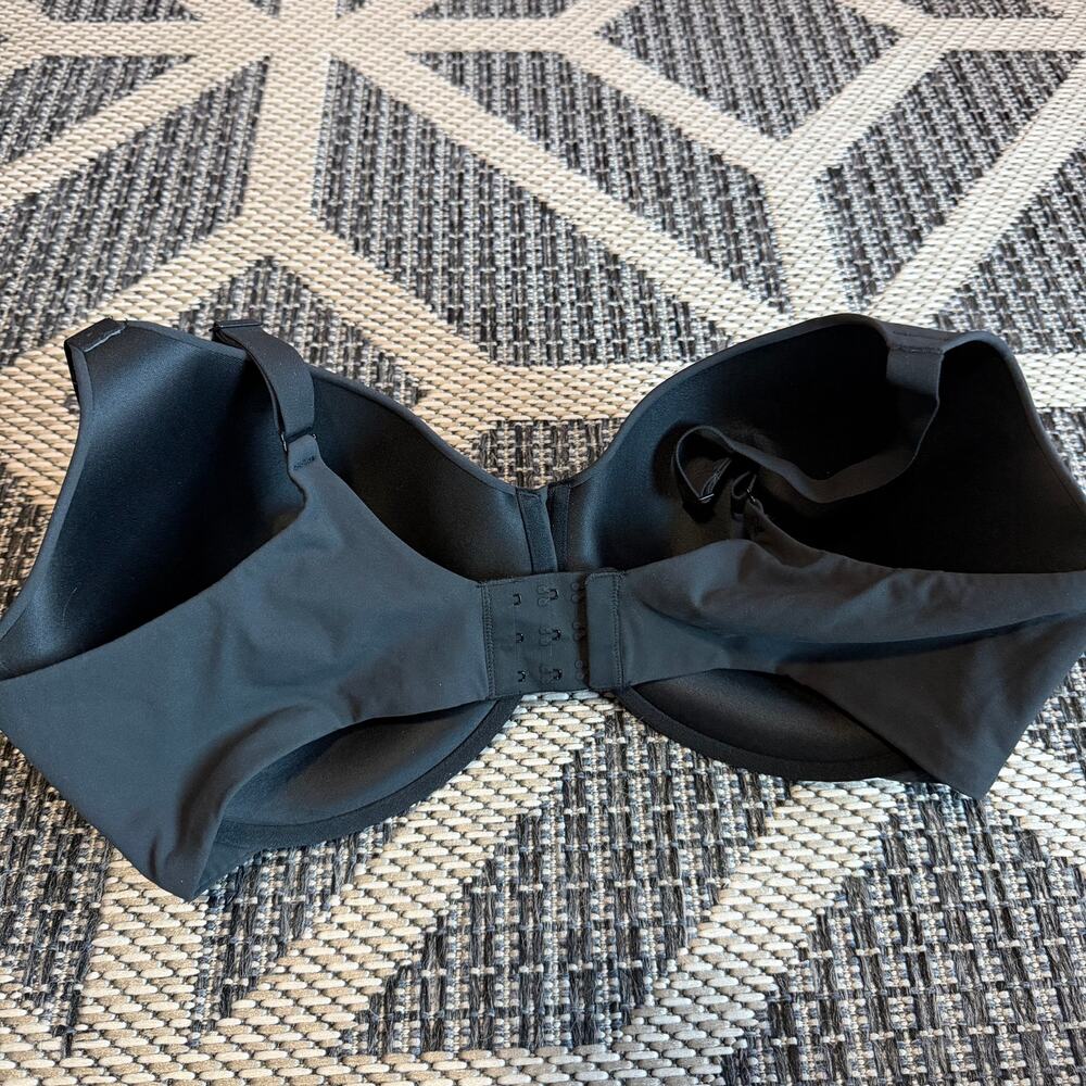 SKIMS Fits Everybody T-SHIRT BRA Size 42DDD- Onyx - Picture 3 of 6